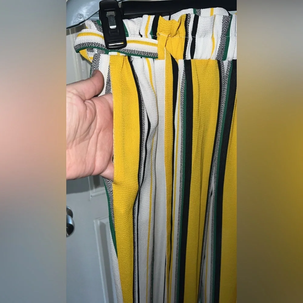 Yellow Striped Pants - Picture 4 of 9